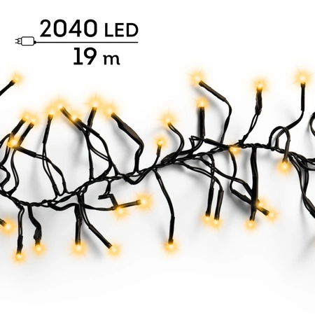 Clusterverlichting - 2040 lampjes - Klassiek warm