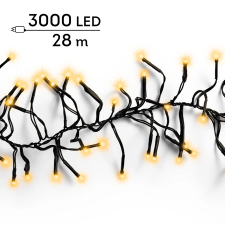 Clusterverlichting - Lumineo - 3000 lampjes klassiek warm