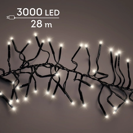 Clusterverlichting - Lumineo - 3000 lampjes warm wit