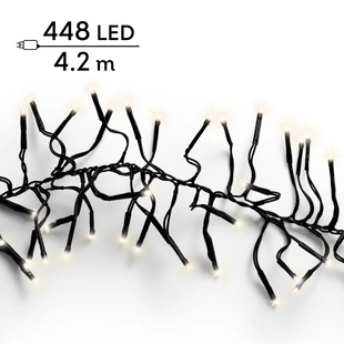 Clusterverlichting - Lumineo - 448 lampjes warm wit