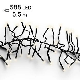 Clusterverlichting - Lumineo - 588 lampjes warm wit