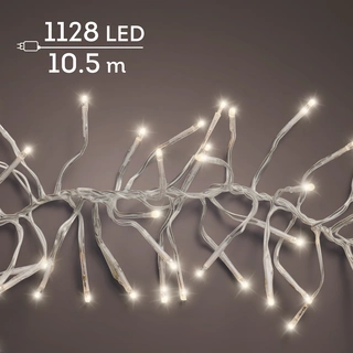 Clusterverlichting - Lumineo - Snoer Transparant - 1128 lampjes warm wit - afbeelding 2