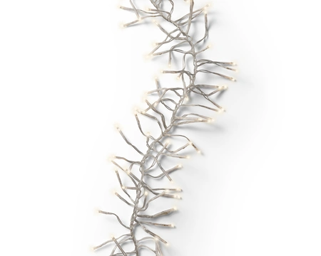 Clusterverlichting - Lumineo - Snoer Transparant - 1512 lampjes warm wit - afbeelding 1