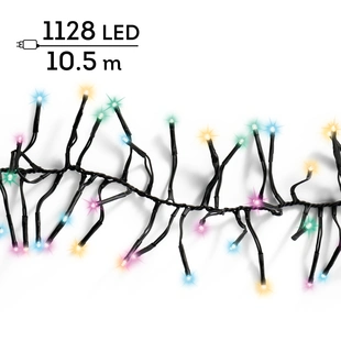 Clusterverlichting Twinkle - Lumineo - 1128 lampjes soft multi color