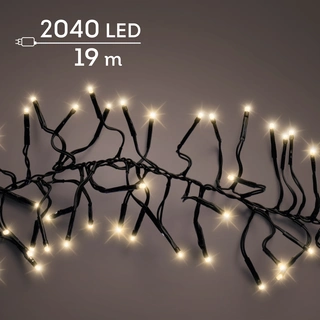 Clusterverlichting Twinkle - Lumineo - 2040 lampjes soft gold - afbeelding 2