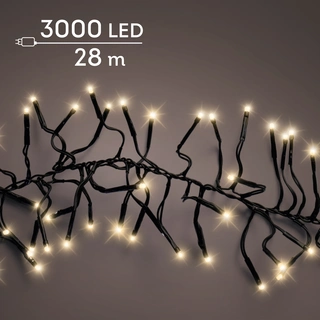 Clusterverlichting Twinkle - Lumineo - 3000 lampjes soft gold - afbeelding 2