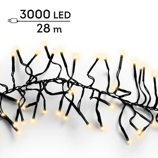 Clusterverlichting Twinkle - Lumineo - 3000 lampjes soft gold