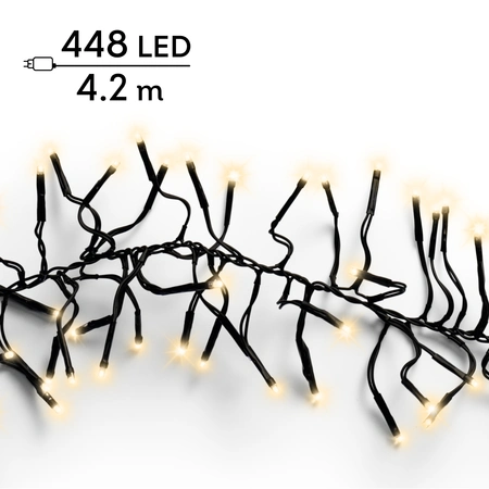 Clusterverlichting - Lumineo - 448 lampjes - Soft Gold