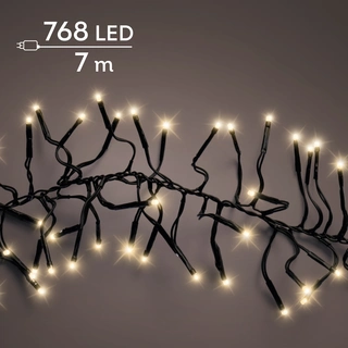 Clusterverlichting Twinkle - Lumineo - 768 lampjes soft gold - afbeelding 2