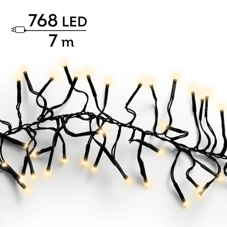 Clusterverlichting Twinkle - Lumineo - 768 lampjes soft gold