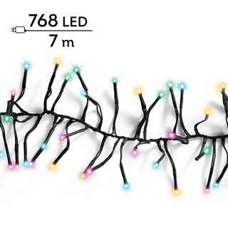 Clusterverlichting Twinkle - Lumineo - 768 lampjes soft multi color