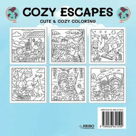 Coloring Book Cafe - Cozy Escapes - afbeelding 2