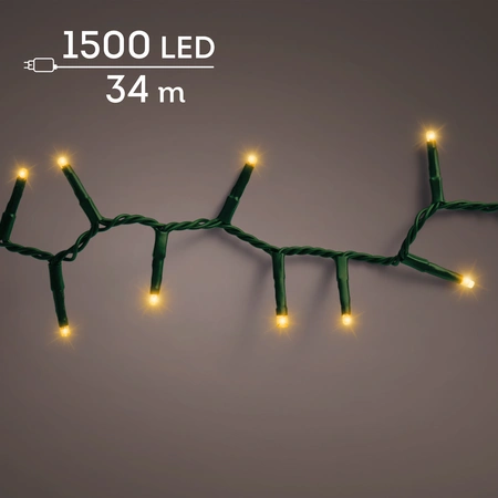 Compact LED Lights - Lumineo - 1500 lampjes klassiek warm - afbeelding 2