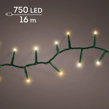 Compact LED Lights - Lumineo - 750 lampjes warm wit/klassiek warm - afbeelding 3