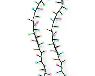 1000 lampjes Soft Multicolor