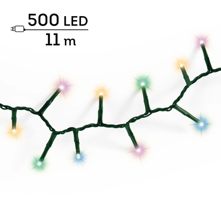 Compact LED Lights Twinkle - Lumineo - 500 lampjes Multicolor