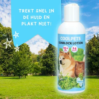 Sunblock voor dieren