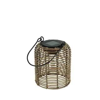 Countryfield Led Solar Hanglamp Dara 13x9x17cm Naturel