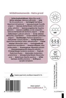 Cruydt-Hoeck Wildebloemenweide - Voor Natte Grond - afbeelding 3