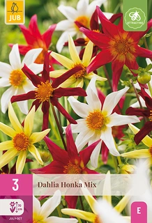 Dahlia Honka Mix 3st
