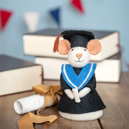 Decoratie Muis Geslaagd! - afbeelding 2