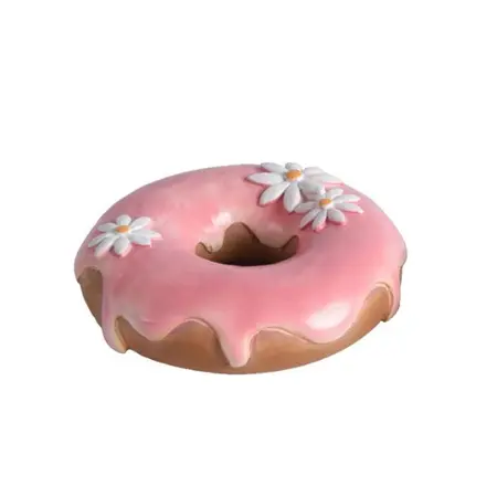 Decoratieve Donut Polyresin Ø 9.5cm (assorti) - afbeelding 2