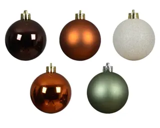 Decoris Kerstbalmix (30 stuks) Warme cider 