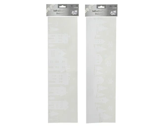 Decoris Raamdecoratie 50x14cm Wit (assorti) - afbeelding 2