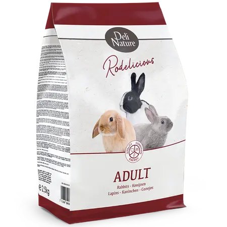Deli Nature - Adult Konijnen Rodelicious 750g - afbeelding 1