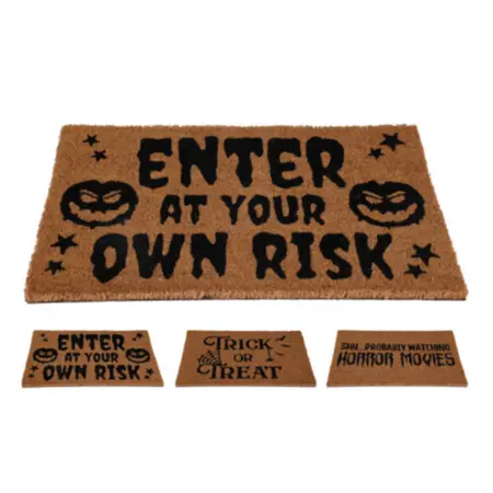 Deurmat Halloween 39x59cm (3 varianten)