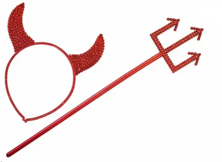 Diadeem Duivelsoren Drietand