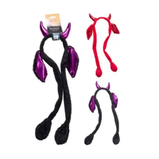 Diadeem Halloween (keuze uit rood of paars/zwart)