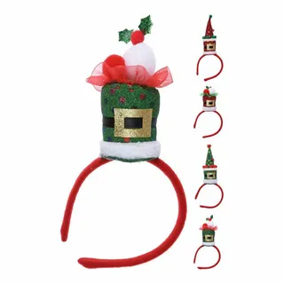 Diadeem Kerst 28cm (assorti)