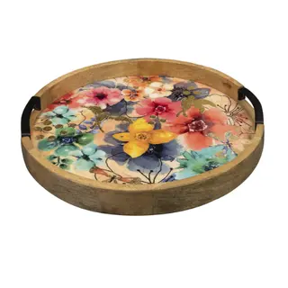 Dienblad Sparkle Spring D35b35h4cm - afbeelding 3