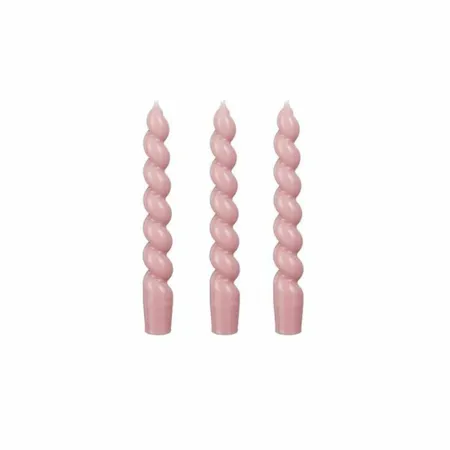 Dinerkaars Twist D2.4h18.5cm Licht roze - afbeelding 1