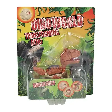 Dinoworld Transformerende Dino 9,5 cm - afbeelding 2