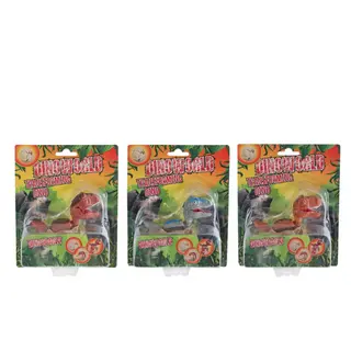 Dinoworld Transformerende Dino 9,5 cm – Speelfiguur