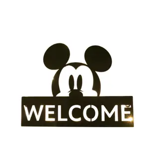 Disney Mickey Mouse LED Deurbord – Welcome