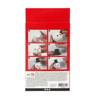 DIY Foam Clay Cute Snowmen - afbeelding 3