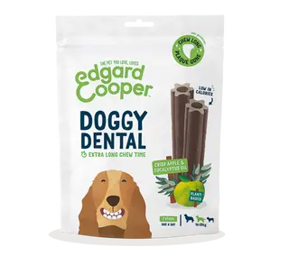 Edgard & Cooper - Doggy Dental Appel en & Eucalyptus Middel