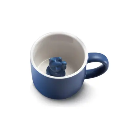 Donkey - Beker Gelukskat Maneki-Neko - Blauw - afbeelding 1