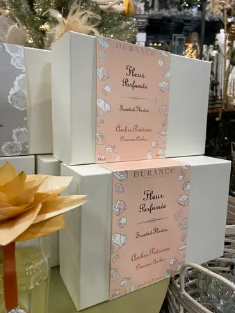 Durance Houten Geurbloem | Scented Flower Precious Amber - 500ml