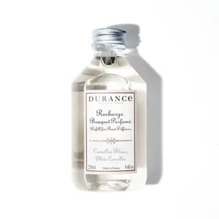 Durance Camélia Blanc Navulling – 250 ml – Geurstokjes / Diffuser