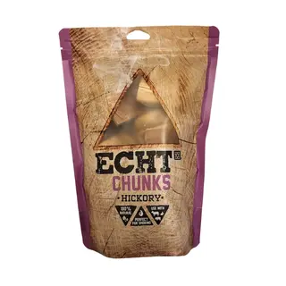 Echt® Chunks Hickory 500 gram