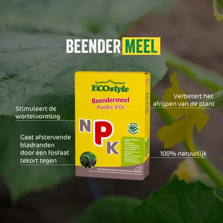 Ecostyle Beendermeel 1,6 kg - afbeelding 2