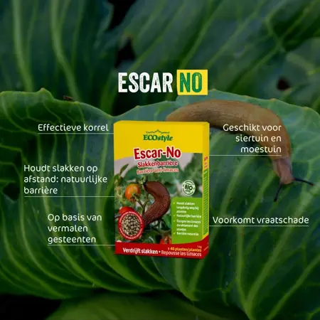 ECOstyle Escar-no Slakkenbarriere 1kg - afbeelding 2