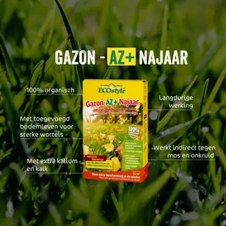 Ecostyle Gazon-AZ+ Najaar - 2kg - afbeelding 2
