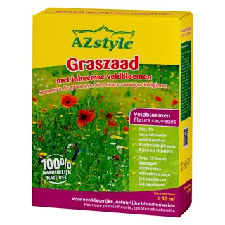 Ecostyle Graszaad Inheemse Bloemen 250g - afbeelding 1