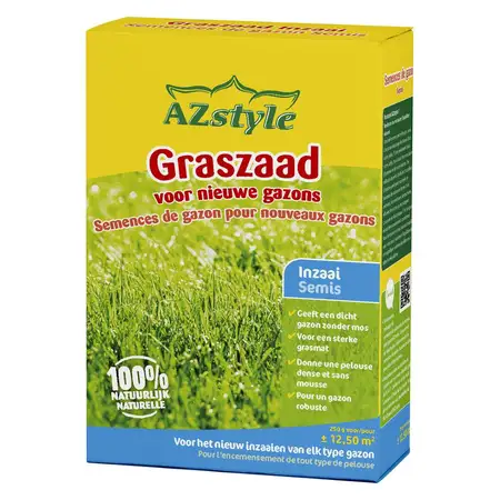 Ecostyle Graszaad Inzaai 250 gram - afbeelding 1