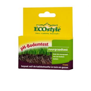 Ecostyle pH-Bodemtest - 8 tests